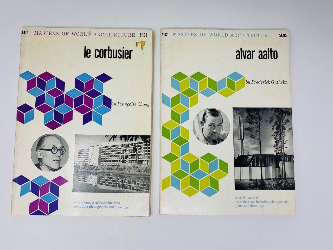 Great collection of 6 issues of Masters of World of Architecture. These issues date back to 1960 and each focuses on a particular architecture icon that is discussed and analyzed with incredible images to accompany and display the work of each of