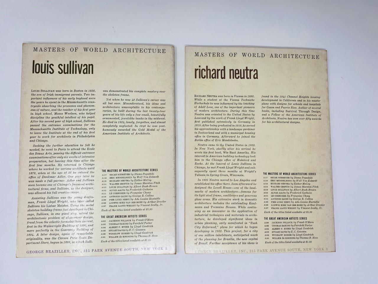 Collection of 6 Vintage Issues of Masters of World of Architecture, 1960 In Good Condition For Sale In San Diego, CA