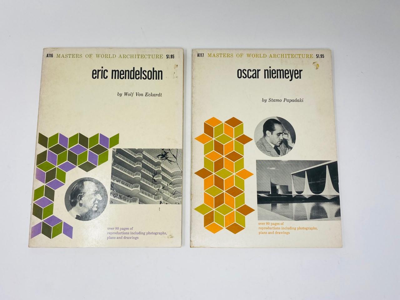 Mid-20th Century Collection of 6 Vintage Issues of Masters of World of Architecture, 1960 For Sale