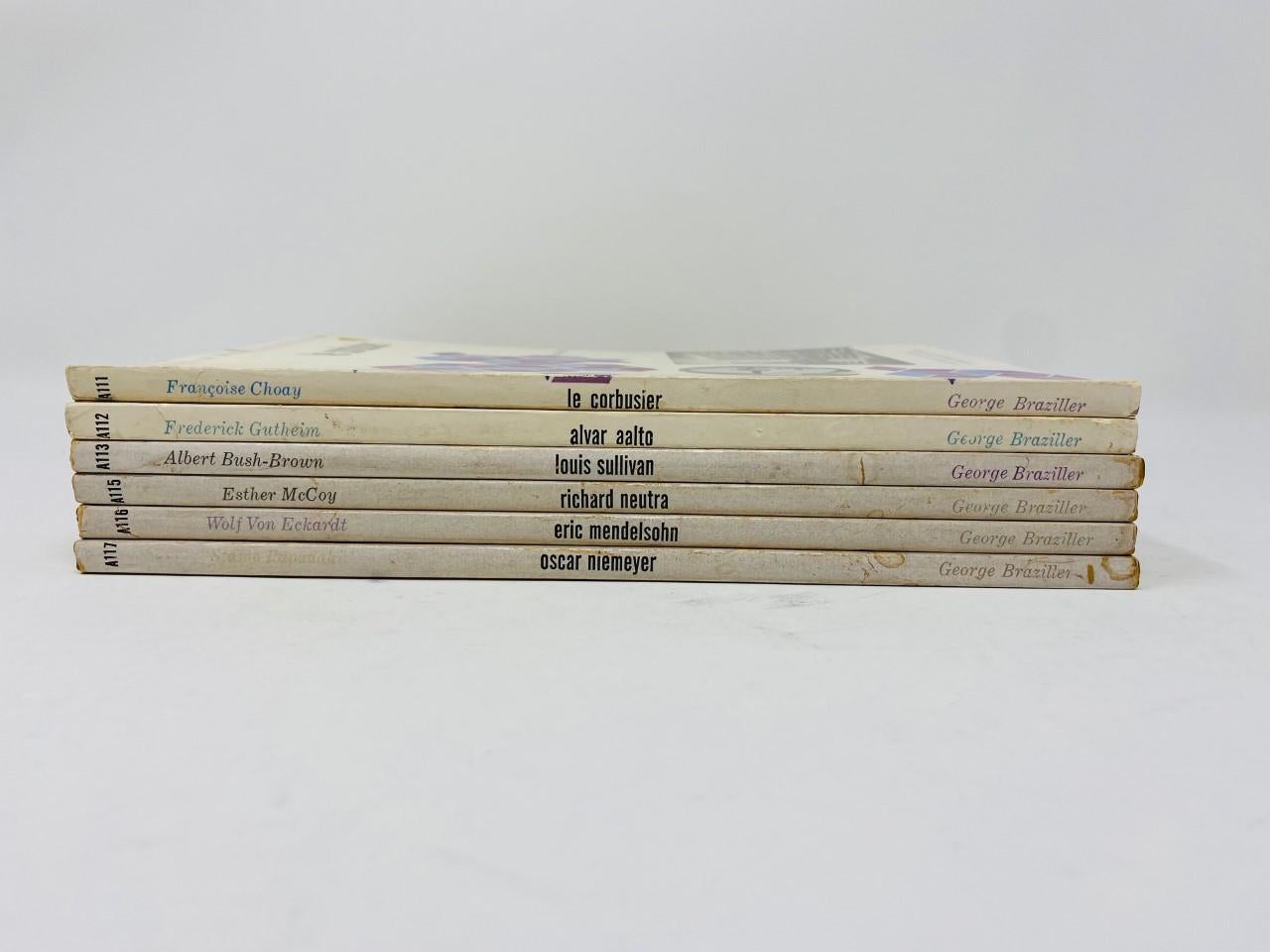 Collection of 6 Vintage Issues of Masters of World of Architecture, 1960 For Sale 1