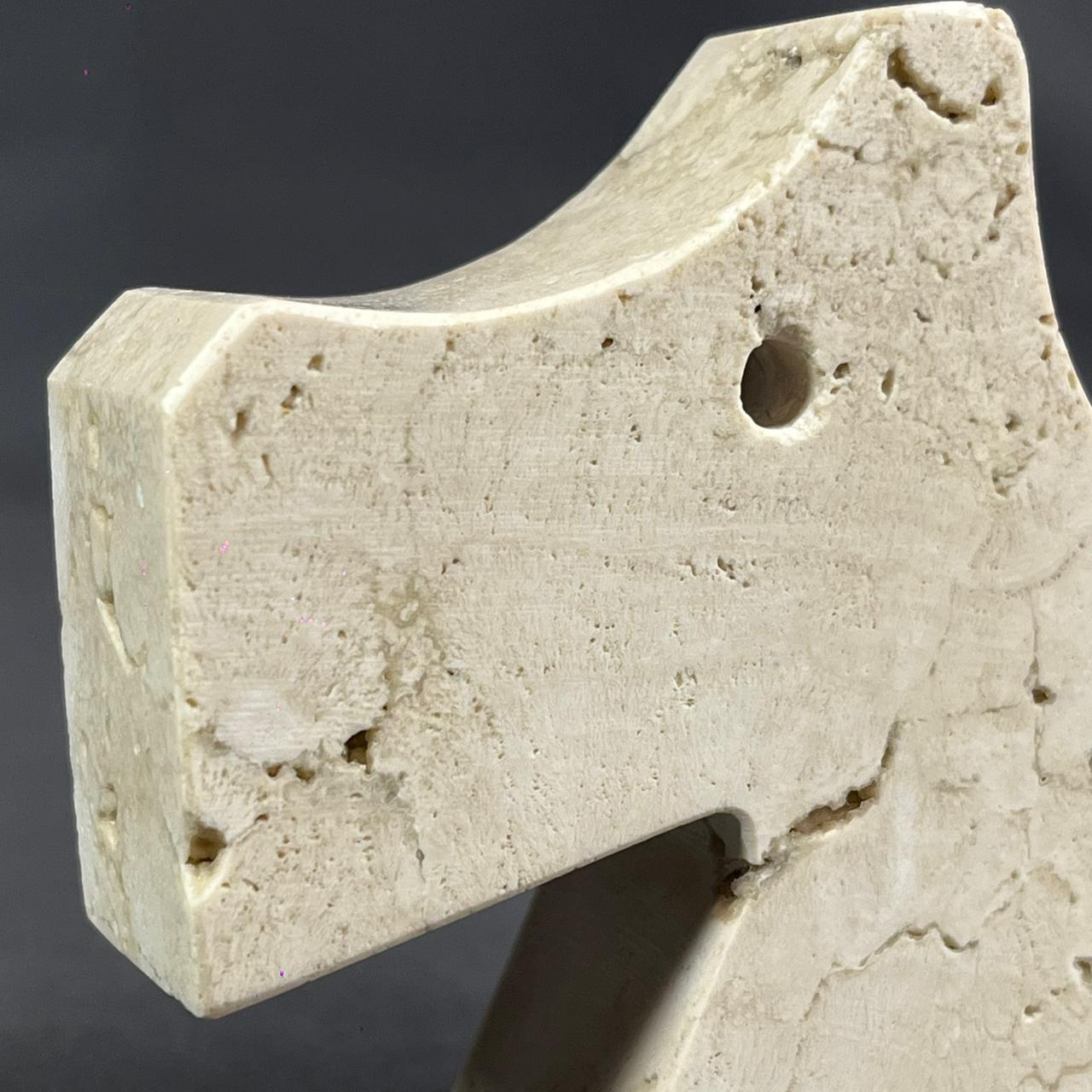 Collection'S di 7 sculture in marmo travertino dei Fratelli Mannelli in vendita 4