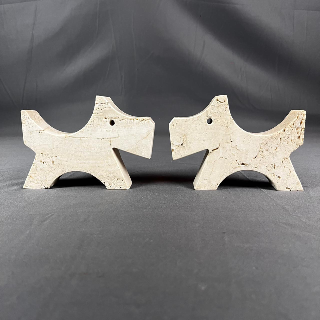 Collection'S di 7 sculture in marmo travertino dei Fratelli Mannelli in vendita 8