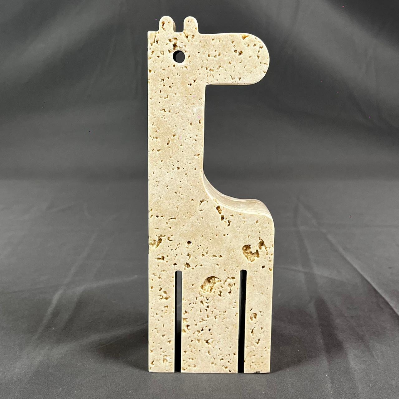 Fine XX secolo Collection'S di 7 sculture in marmo travertino dei Fratelli Mannelli in vendita