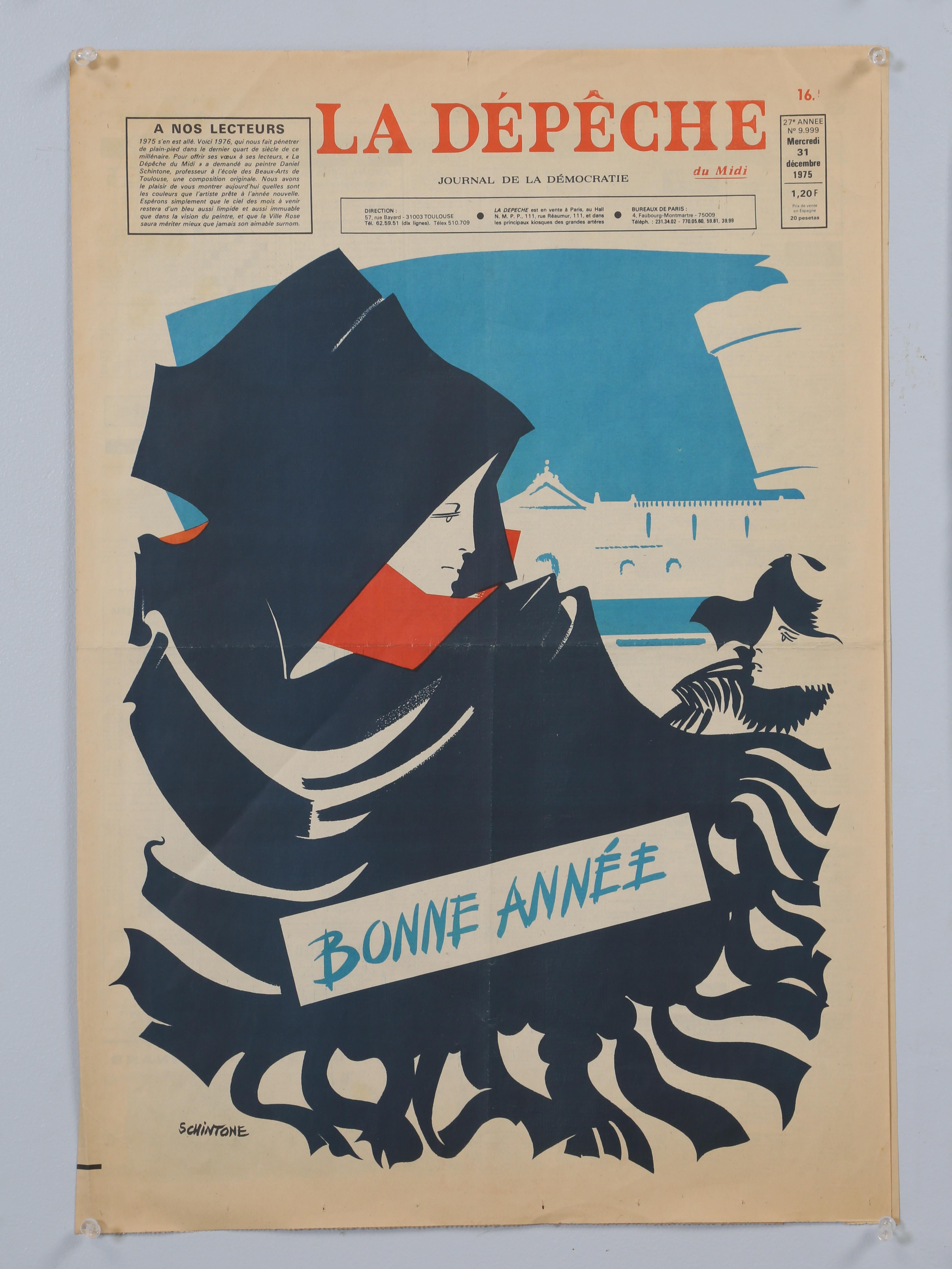 The Collection of (7) French Posters from the 1970's to 1980's Including Picasso en vente 6
