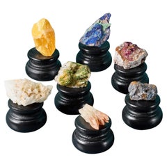 Colección de 7 Especímenes Minerales Naturales