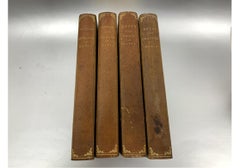 Collection Of 8 Antique Leatherbound Books By Mr. Mabie