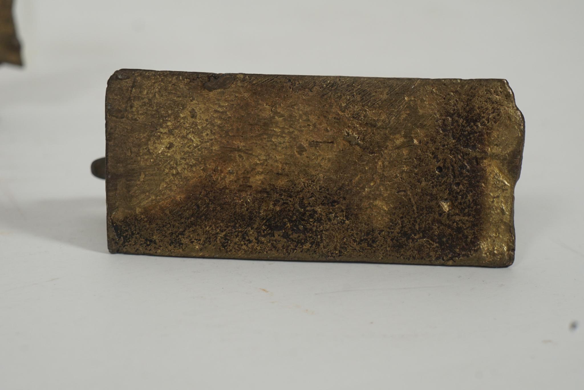 Collezione di 8 pesi d'oro in ottone fuso Ashanti della metà del XX secolo in vendita 8