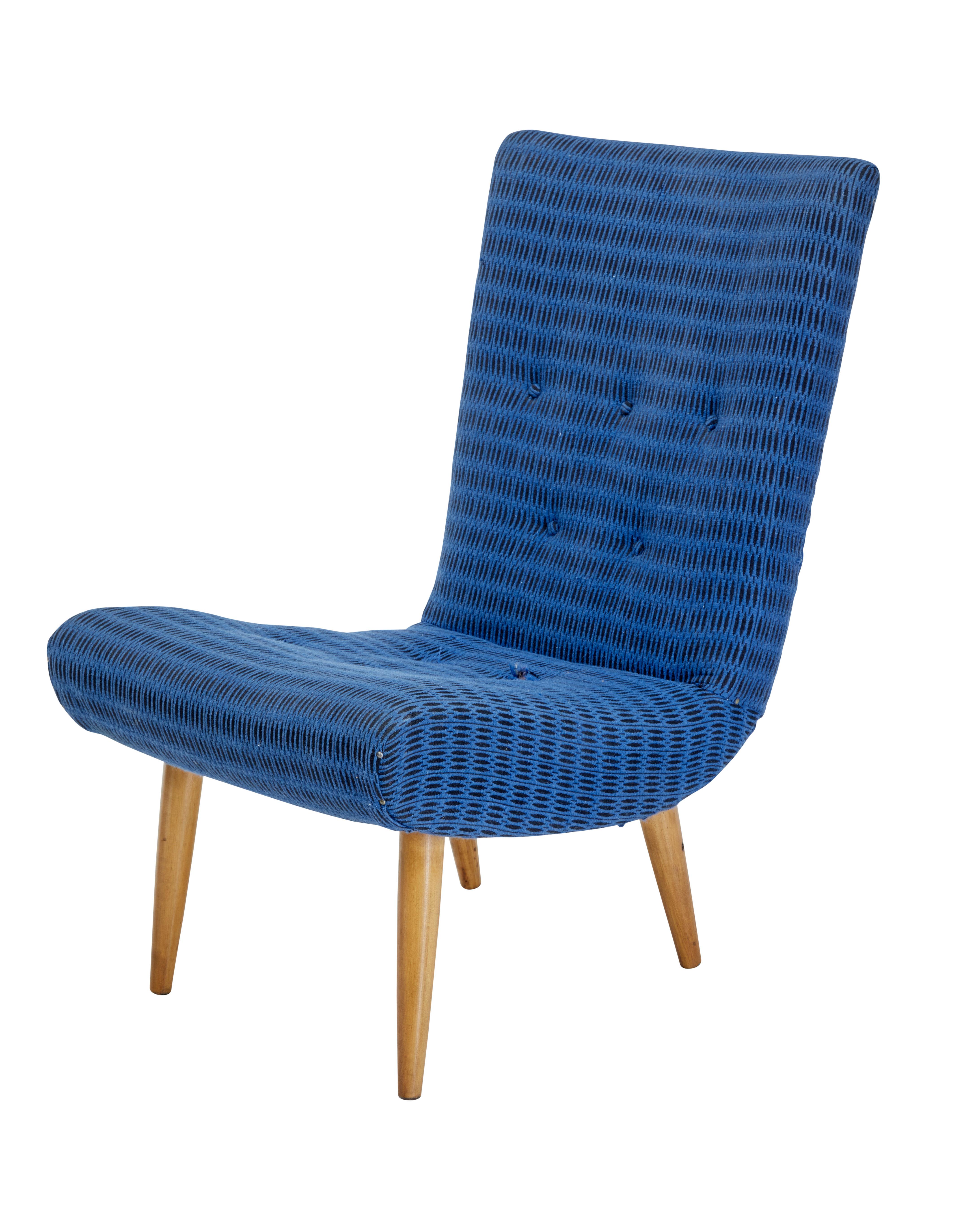 Collection of 8 Scandinavian Modern Lounge Chairs In Good Condition In Debenham, Suffolk