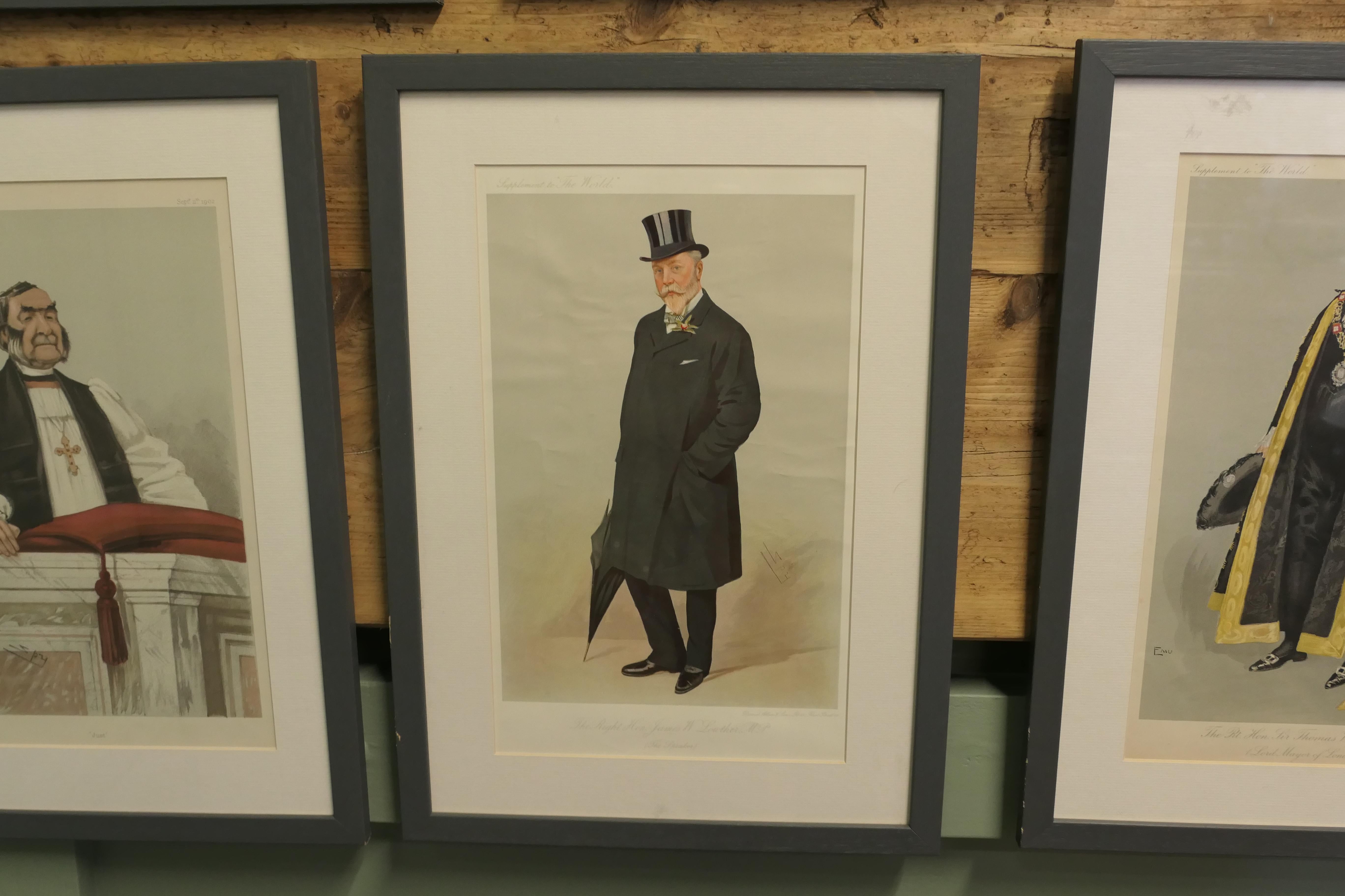 Papier Collectional de 8 tirages d'espionnage de Vanity Fair, etc. en vente