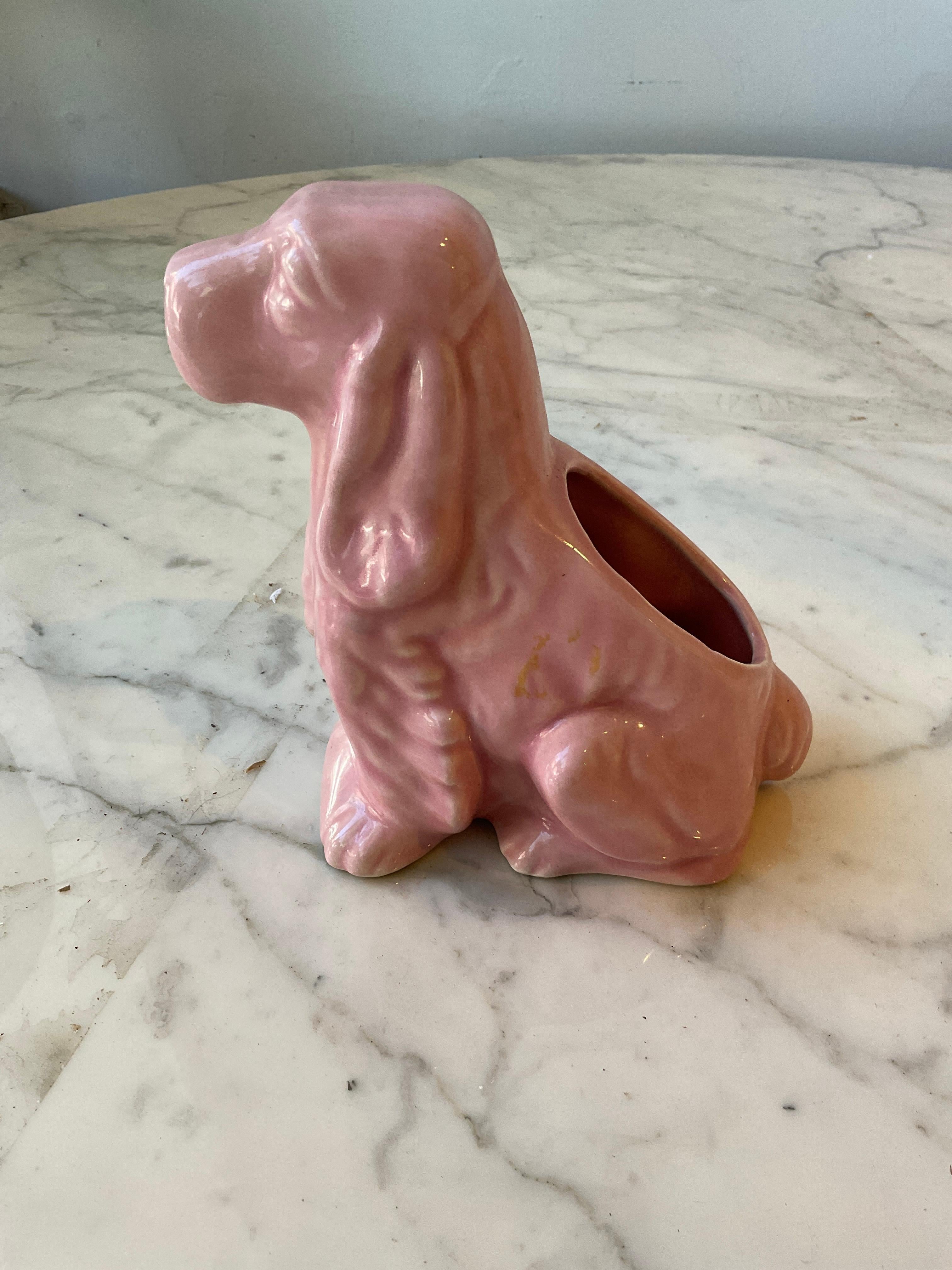 Collection Of  86 , 1950s Cocker Spaniel Planters By Shawnee Pottery For Sale 4