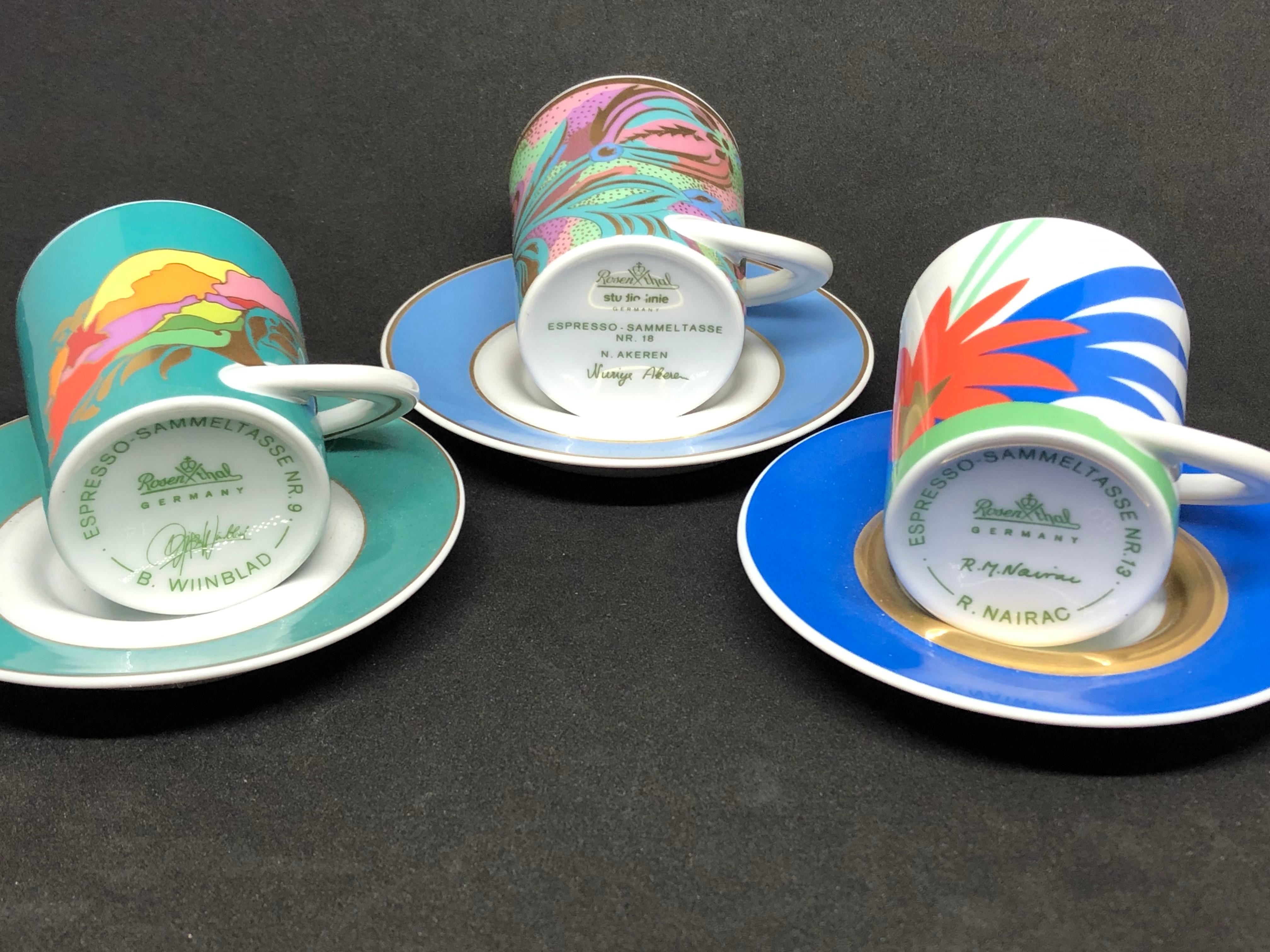 rosenthal espresso cups