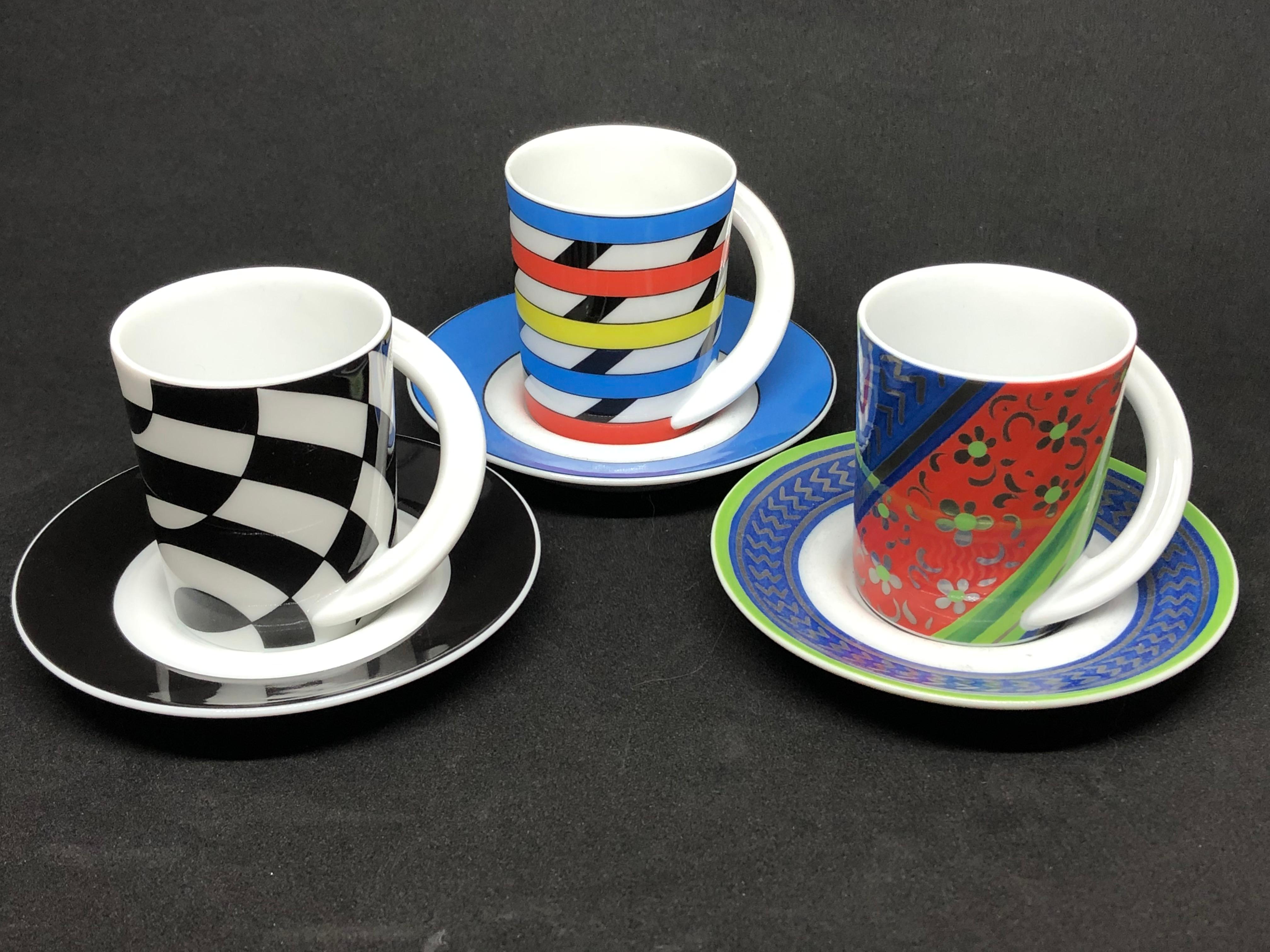 Collection of 9 Espresso Mocca Coffee Cup and Saucer Rosenthal Studio Line  at 1stDibs | rosenthal espresso cups, rosenthal coffee cups, rosenthal  studio line espressotassen