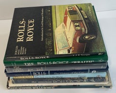 Collection of 9 Rolls-Royce Automobile Books