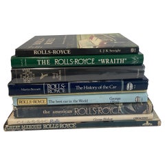 Collection of 9 Rolls-Royce Automobile Books