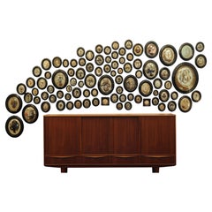 Colección de 90 artículos de peluquería del siglo XIX.