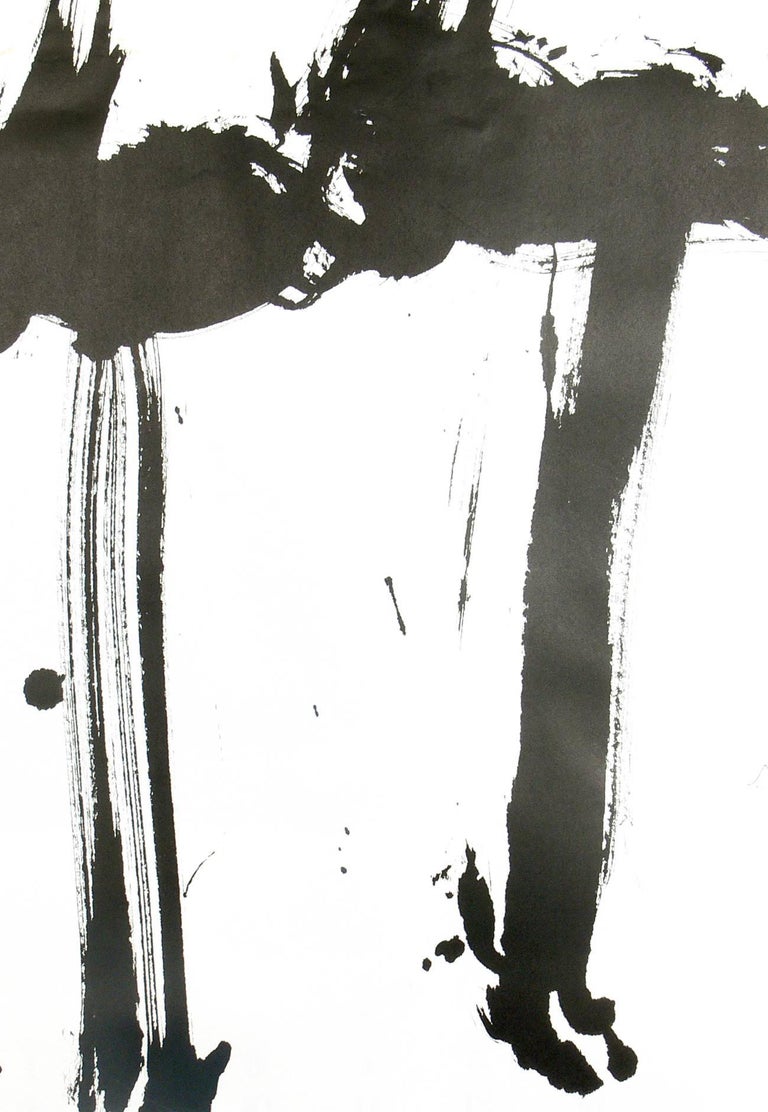 Collection of Abstract Japanese Calligraphy Prints For Sale at 1stDibs