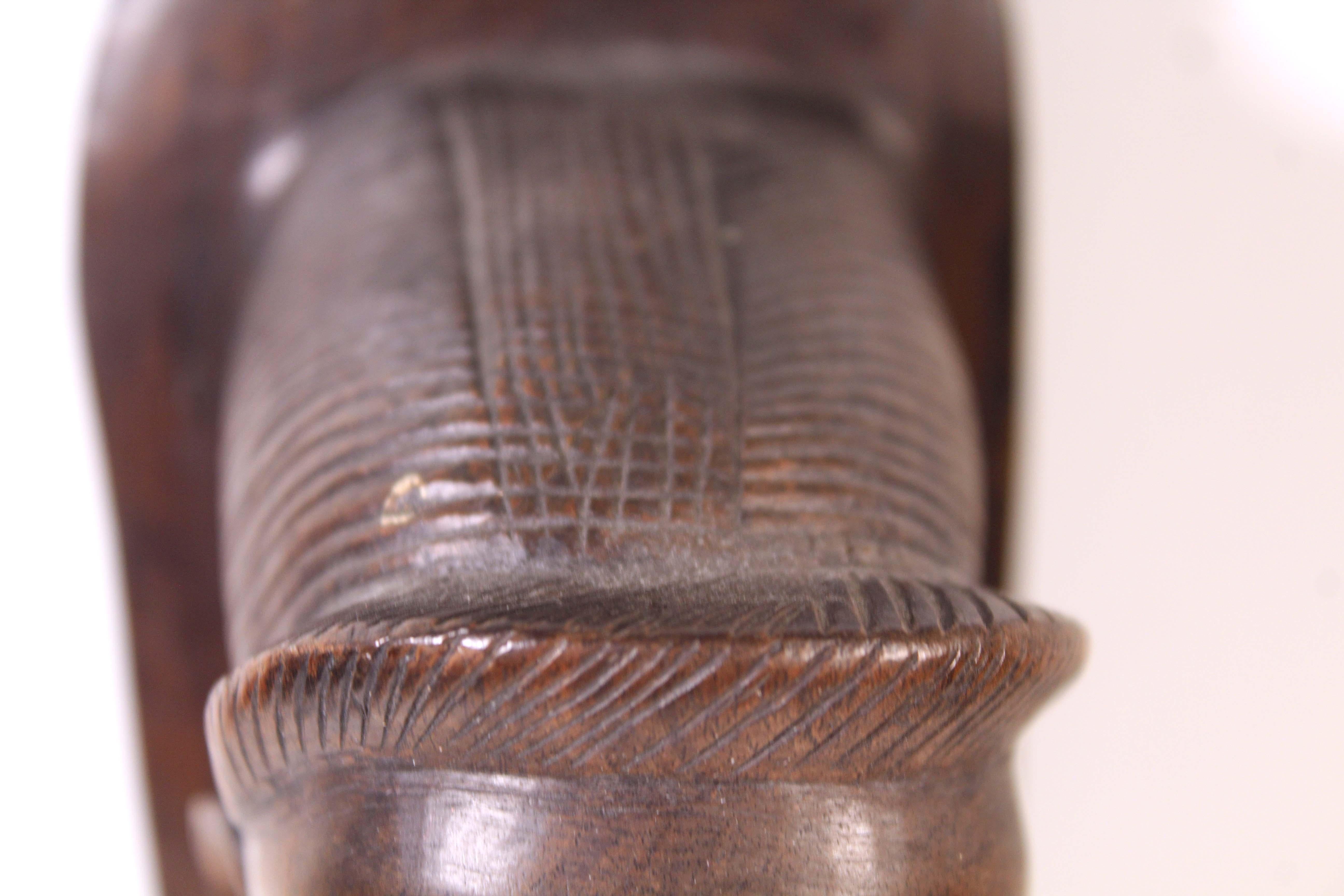 XX secolo Collezione di sculture in legno africano, tra cui l'ebano Shona dal Malawi in vendita