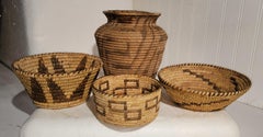 Collection of American Indian Baskets -Four
