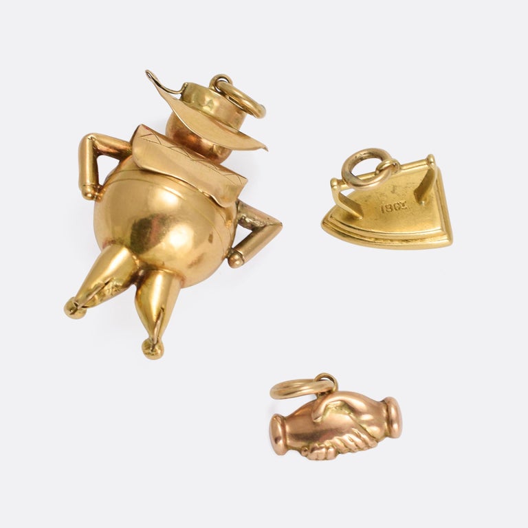 Collection of Antique and Vintage Gold Charms at 1stDibs vintage gold