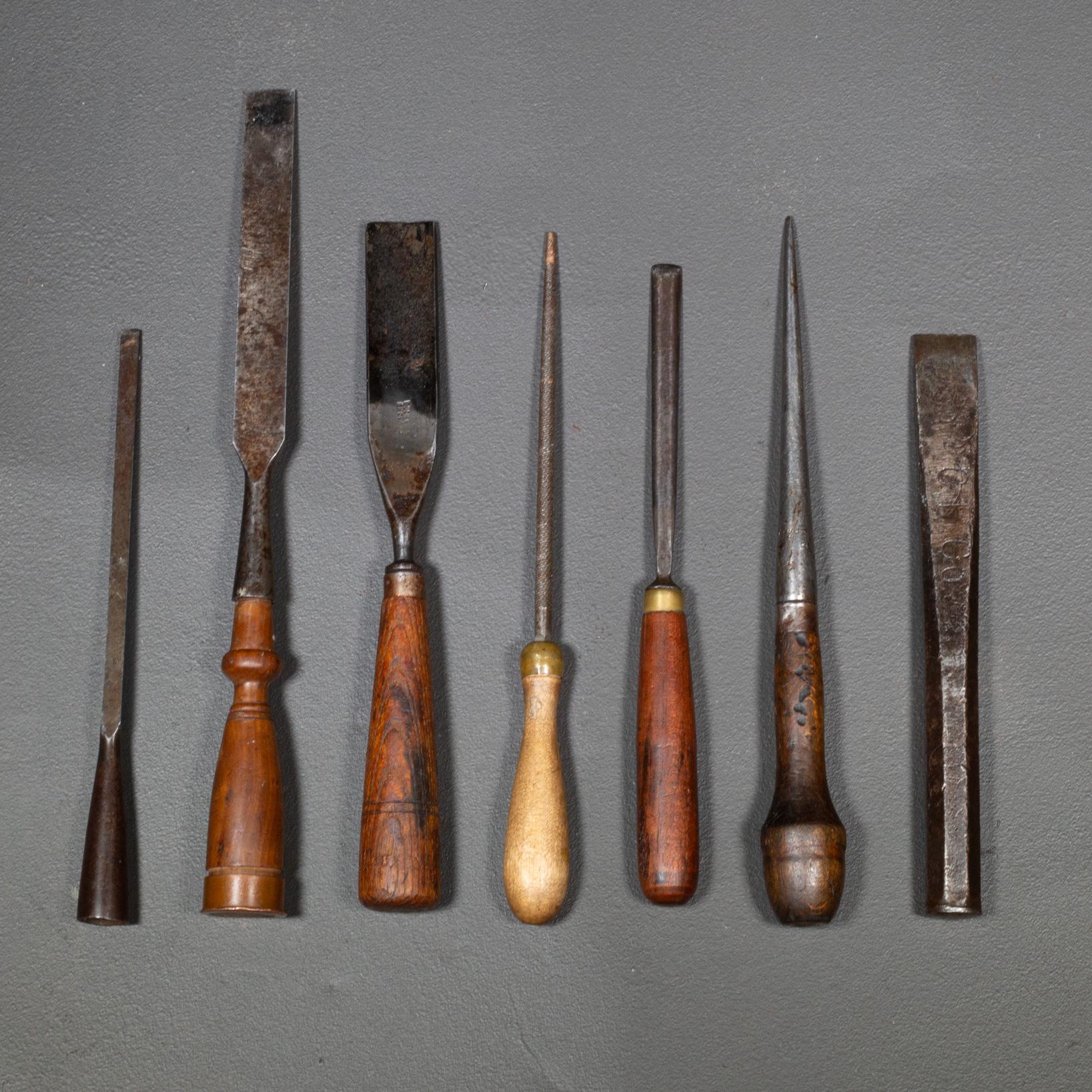 Collection of Antique Chisels c.1800s For Sale at 1stDibs