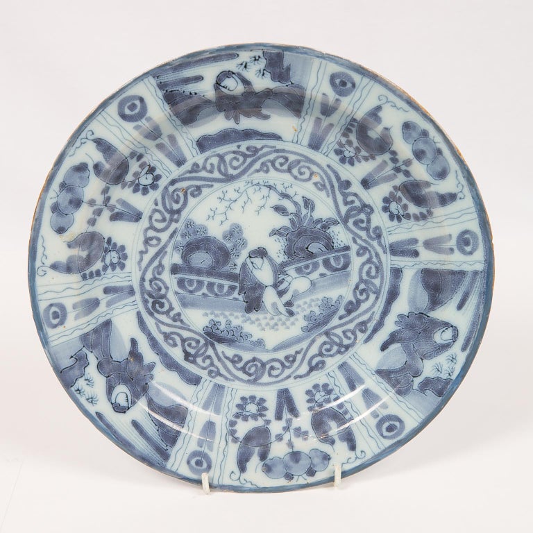 Collection of Antique Delft with Chinoiserie Decoration Early 18th ...