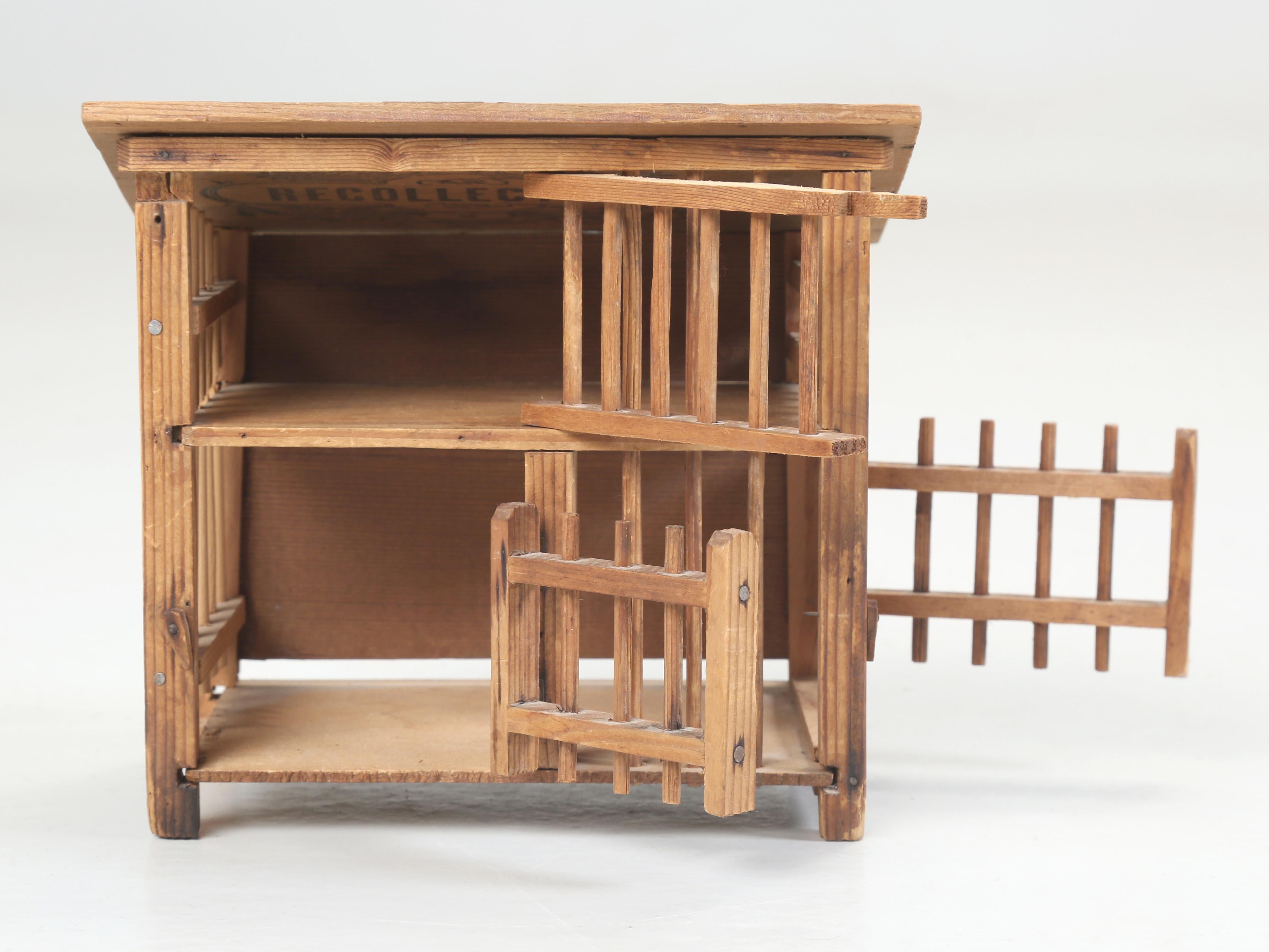 Collection of Antique French Doll Furniture or Salesmen's Samples Early 1900's For Sale 5