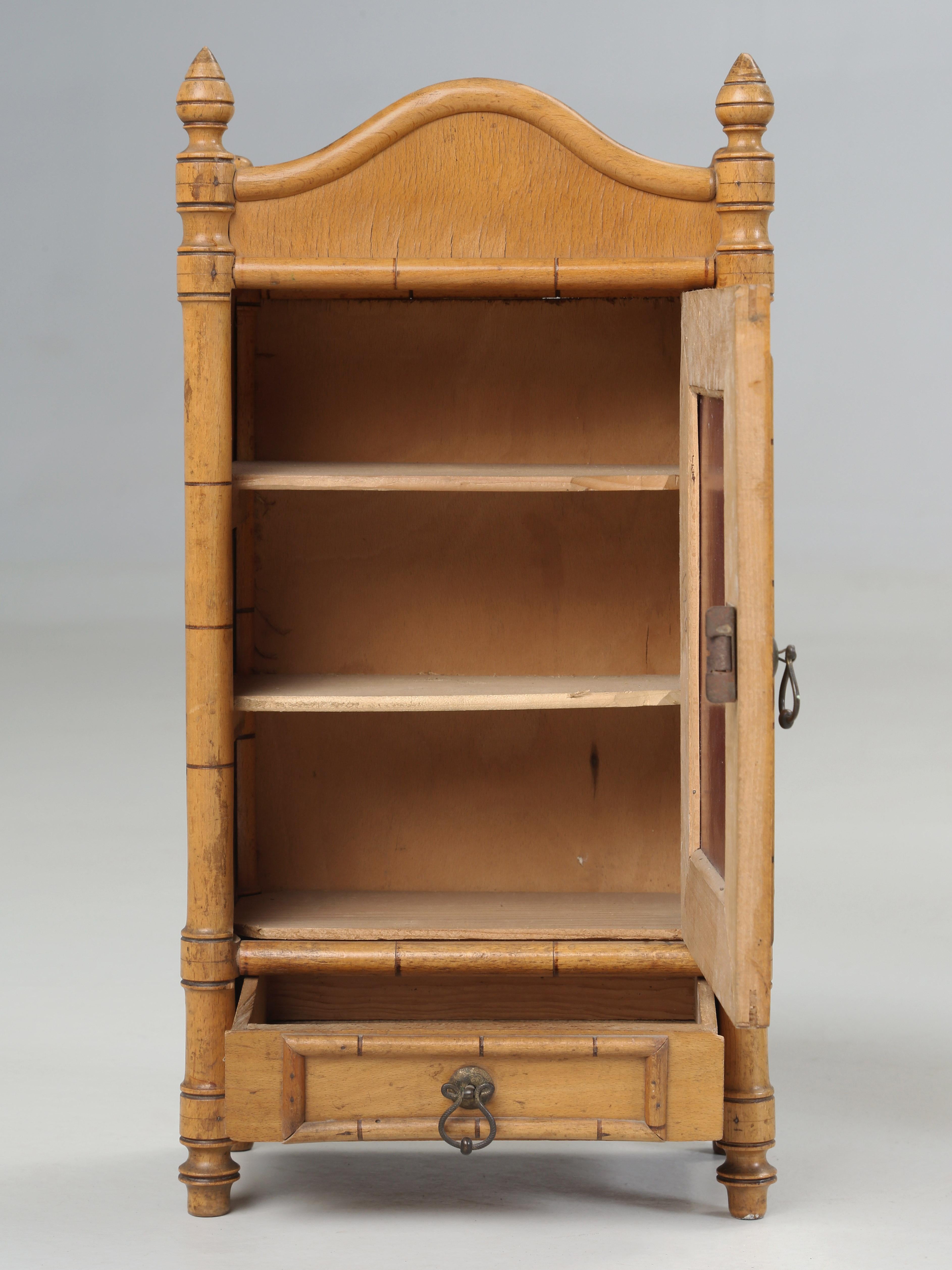 Country Collection of Antique French Doll Furniture or Salesmen's Samples Early 1900's For Sale