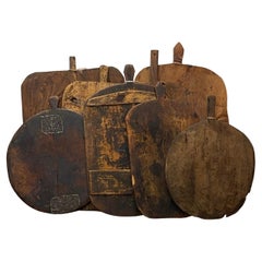 Collection of Antique Italian Cutting Boards
