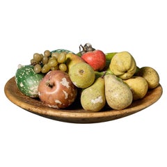 The Collective of Antique Lifesize Faux Fruit (bol non inclus)