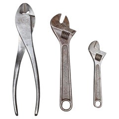 Collection of Antique Screwdrivers and Wire Cutter c.1940