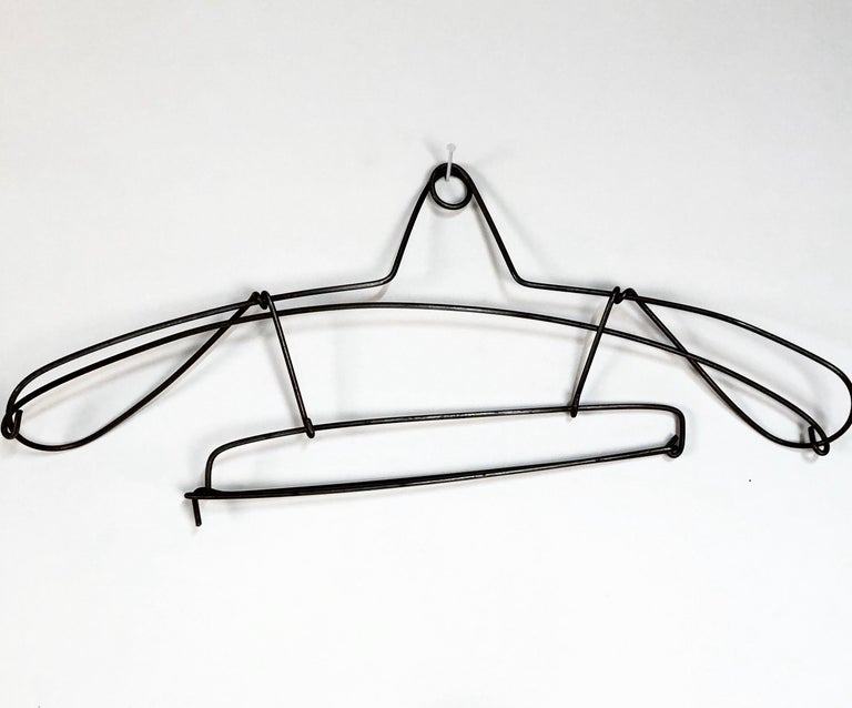Collection of Antique Unusual Wire Clothing Hangers For Sale at 1stdibs
