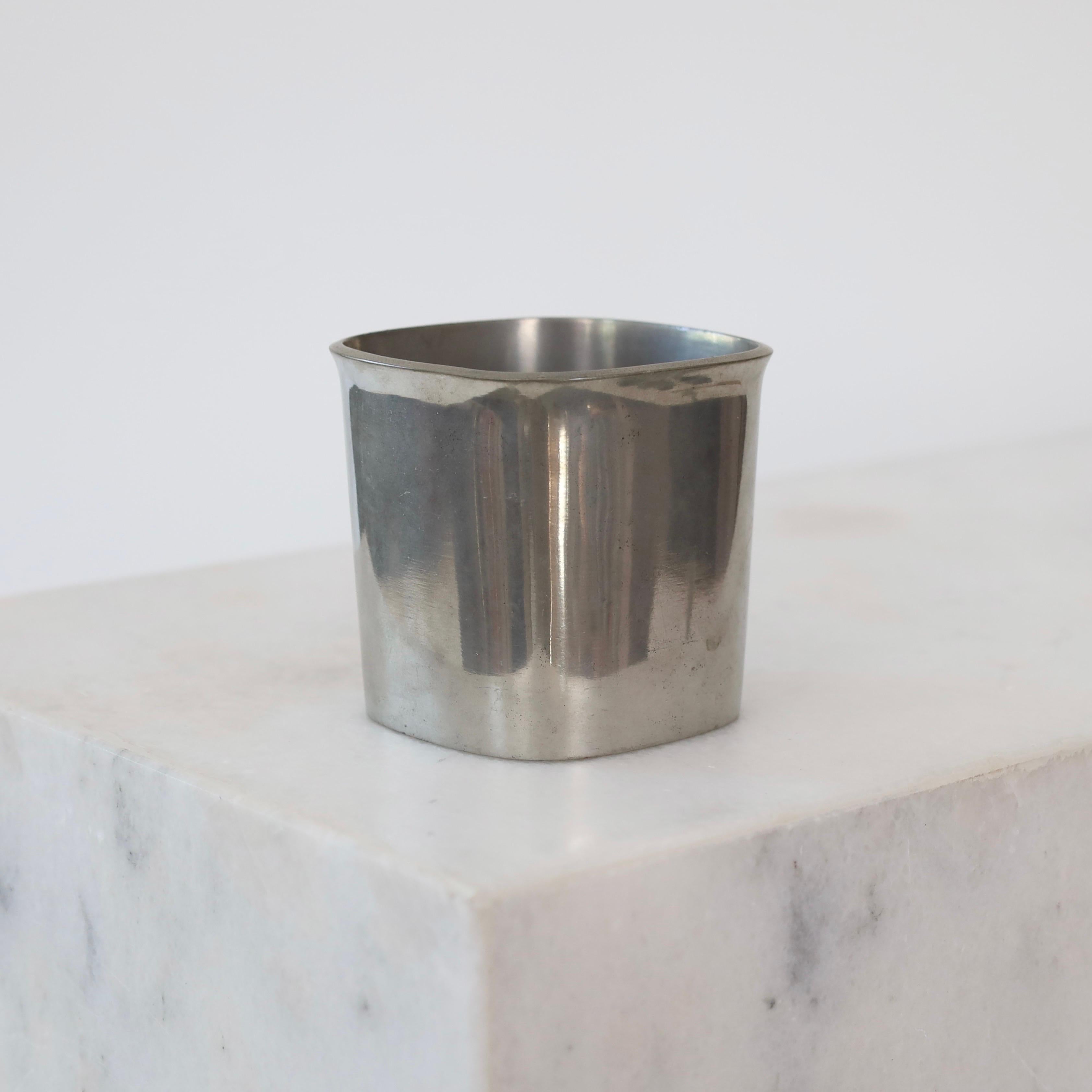 Mid-20th Century Collection of art deco Pewter vases by Just Andersen, 1930s, Denmark