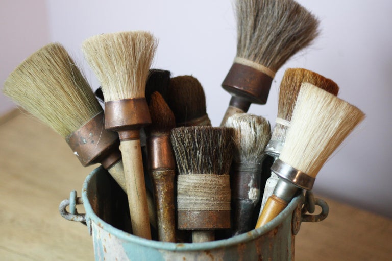 Collection of Artists Paint Brushes For Sale at 1stDibs