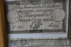 Collection Of Assignats French Revolutionary Currencies, late 18th century