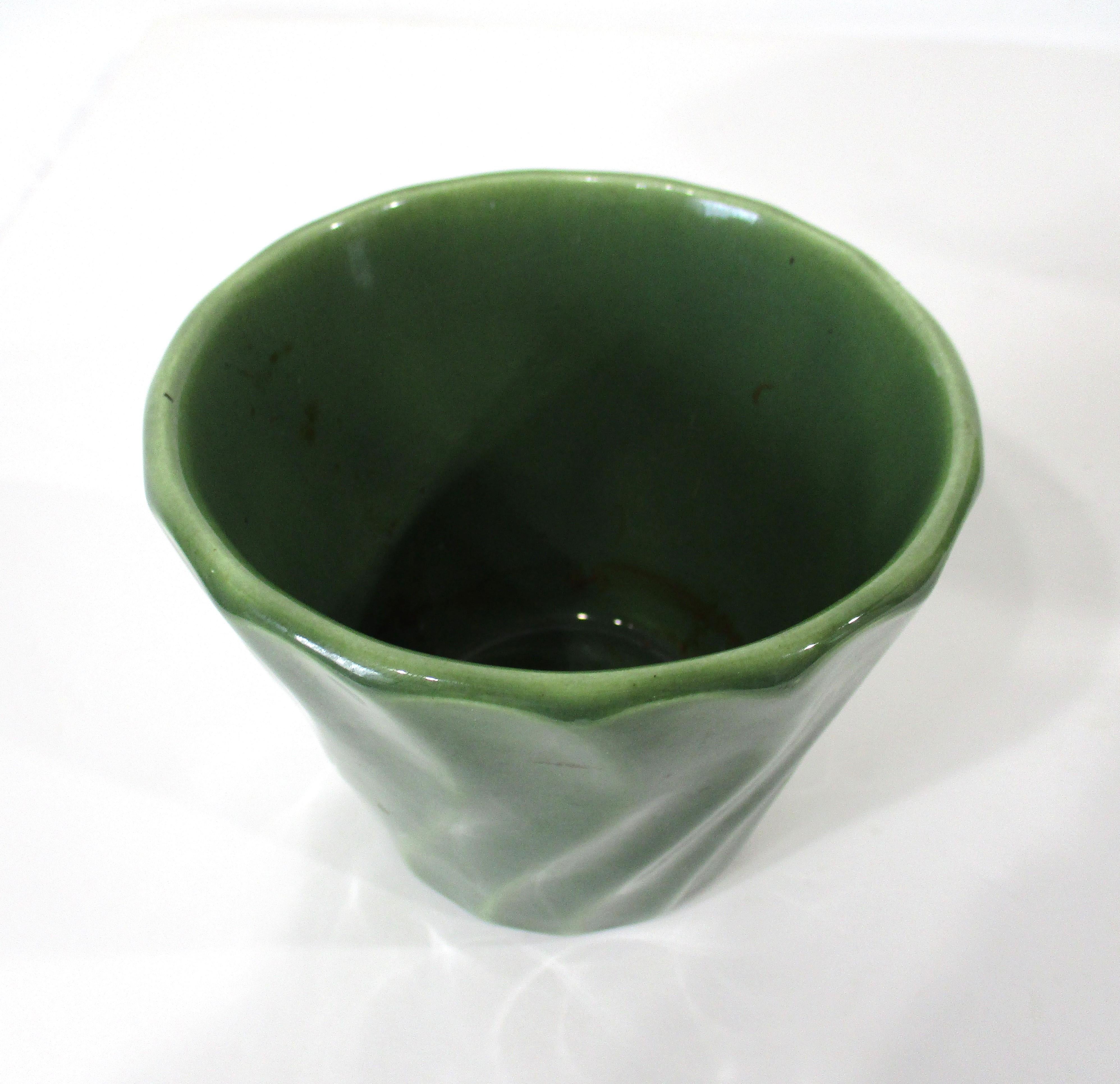 Américain Collection de jardinières Bauer California Pottery 4 pièces. en vente