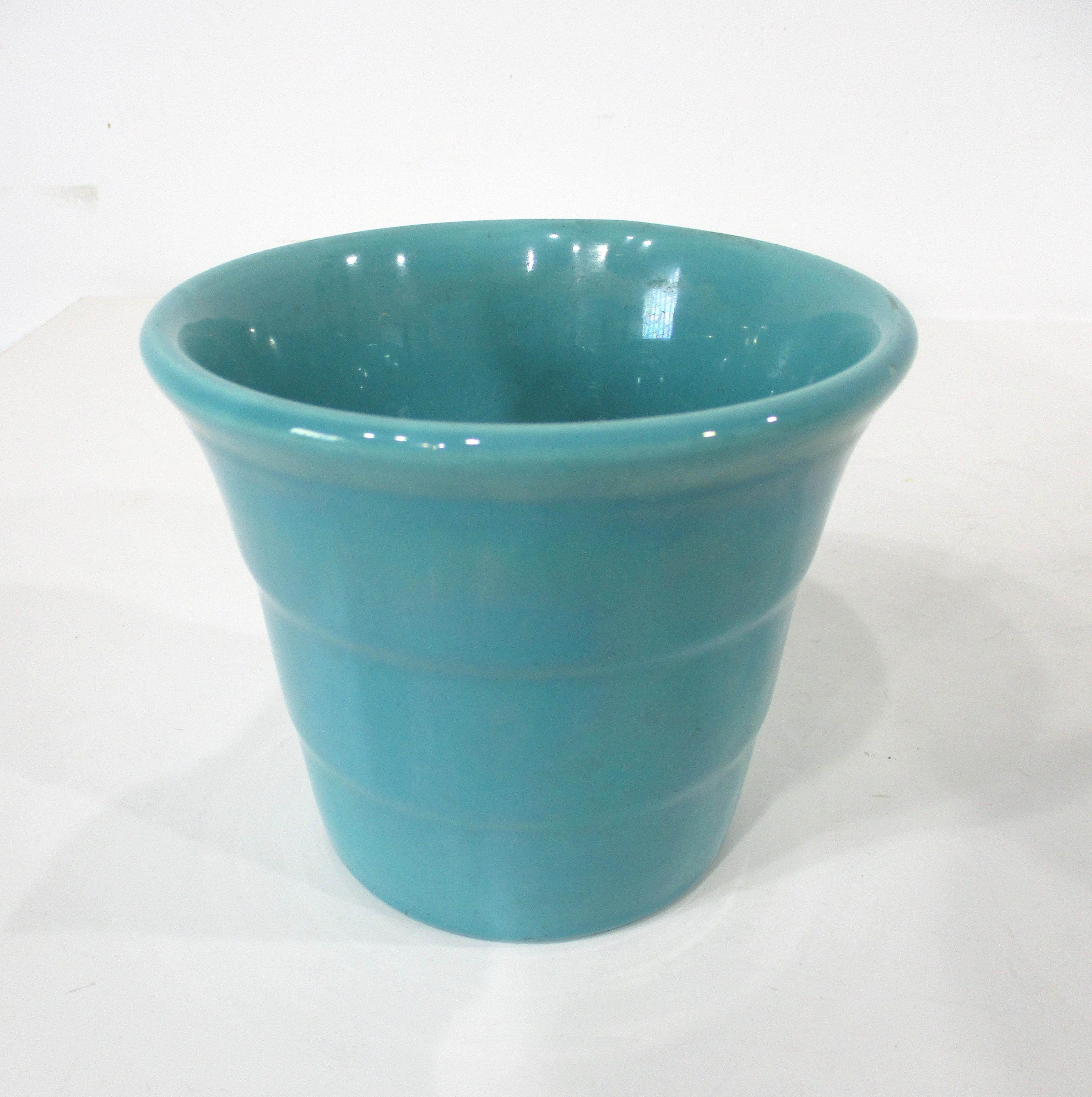 20ième siècle Collection de jardinières Bauer California Pottery 4 pièces. en vente