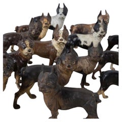 Collection of Boston Terrier Door Stops