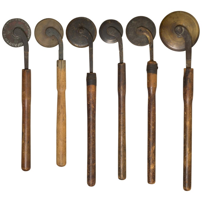 Collection of Bronze Hand Embossing Book Tools, circa 18601920 For Sale at 1stDibs