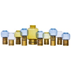 Collection of Candleholders by Hans-Agne Jakobsson