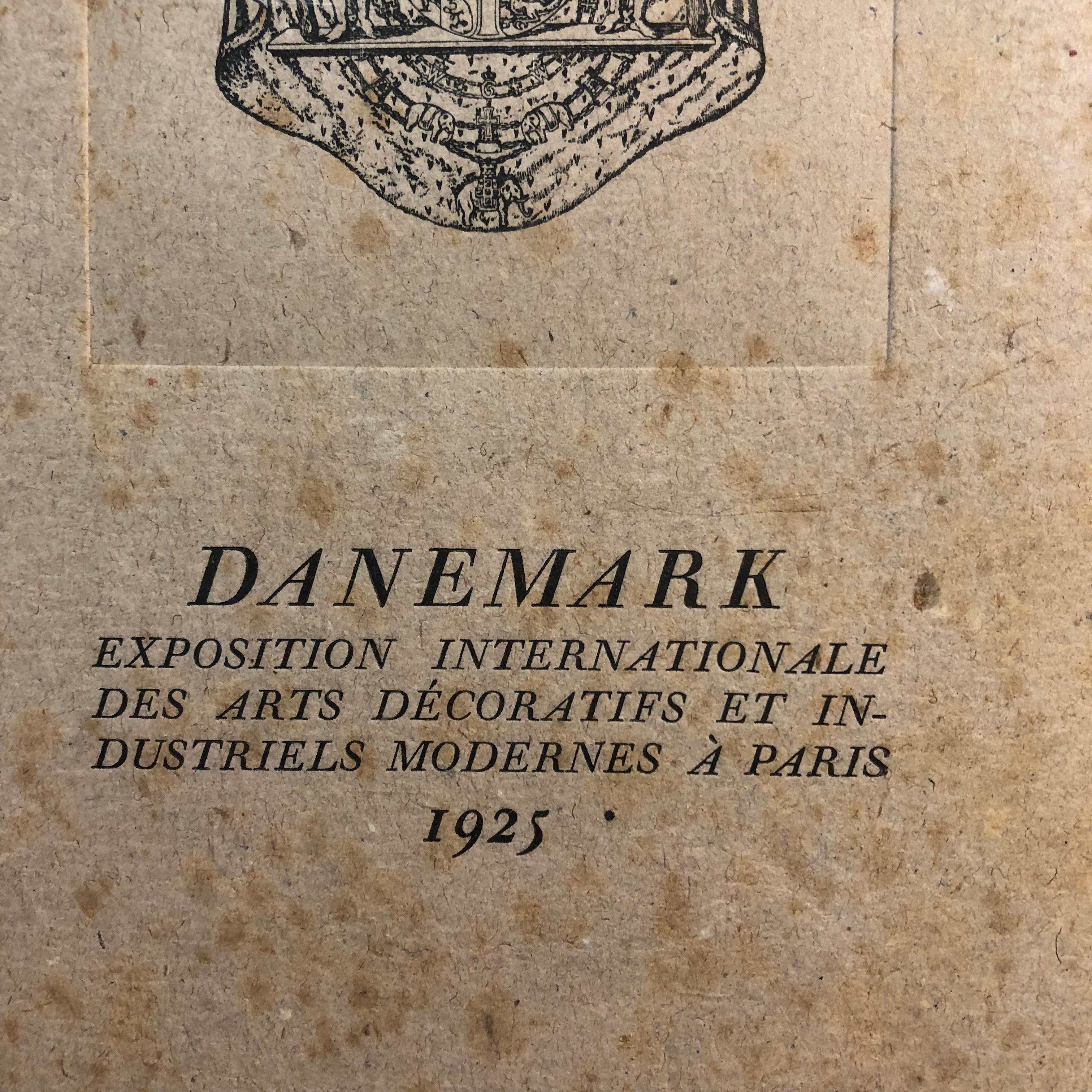 Sammlung von Katalogen 1925 Pariser Expo für dekorative Kunst (Art déco) im Angebot