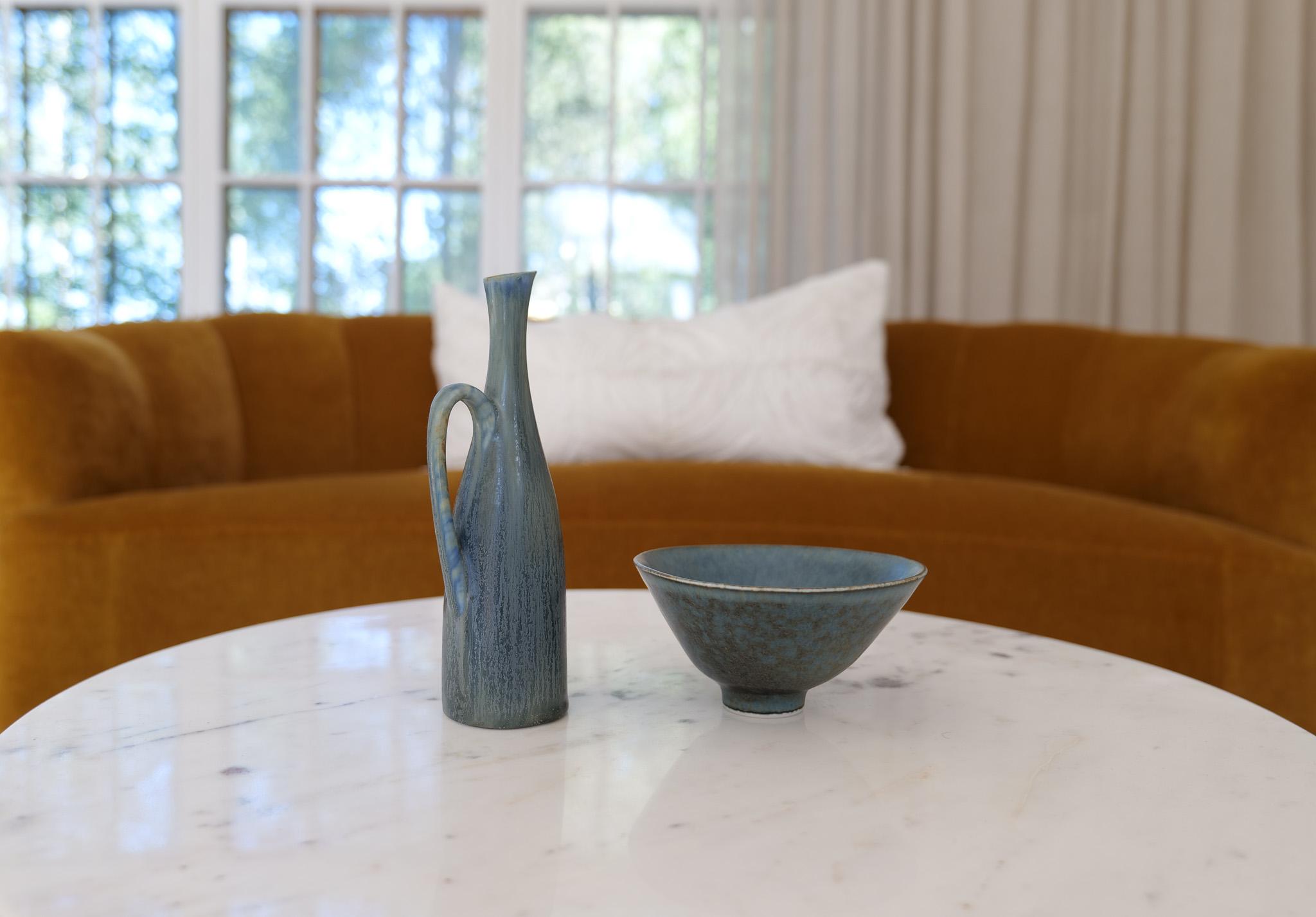 Collection of Ceramic Vessels von Carl Harry Stålhane Rörstrand Schweden, 1950 (Handgefertigt) im Angebot