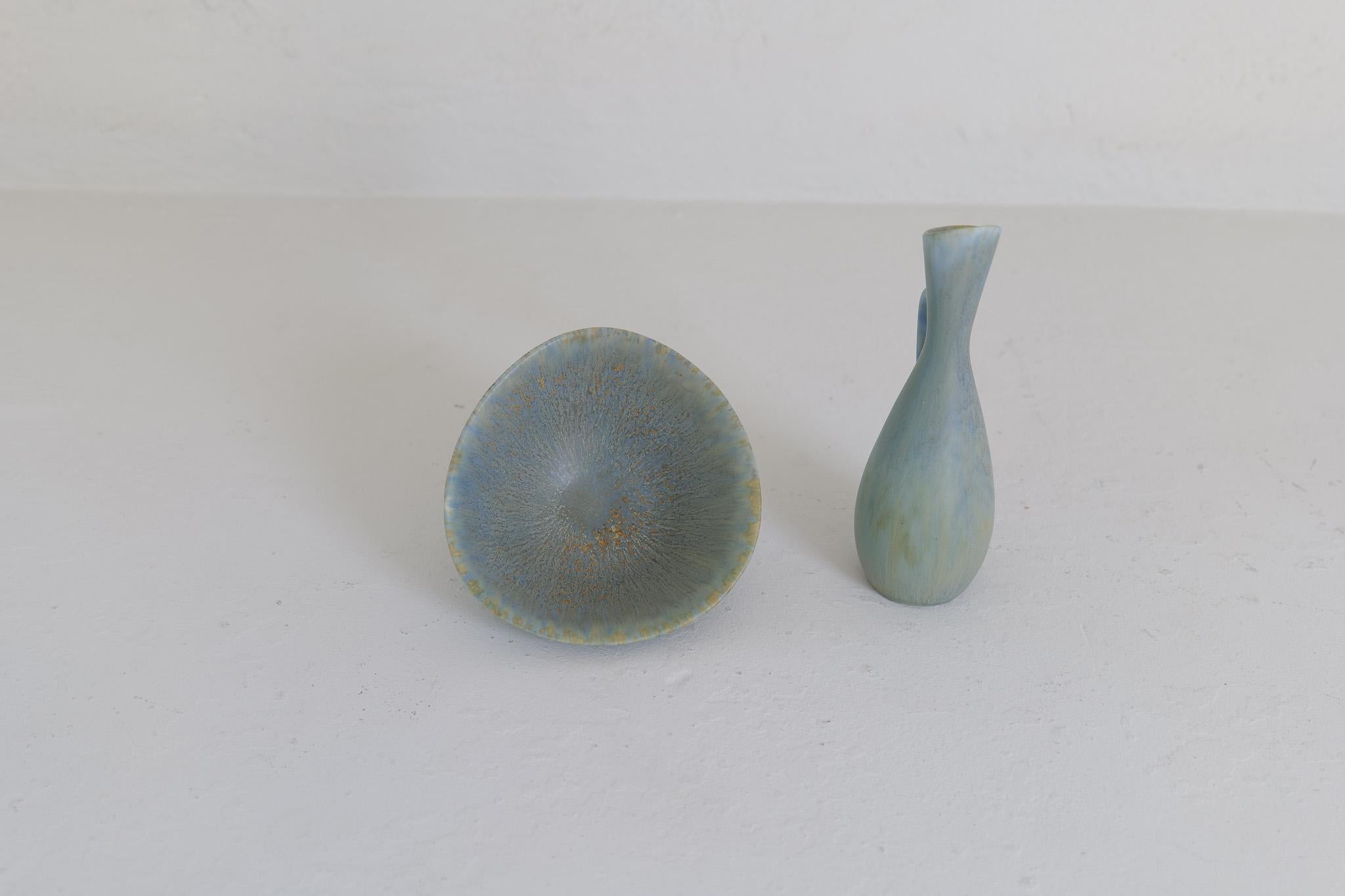 Collection of Ceramic Vessels von Carl Harry Stålhane Rörstrand Schweden, 1950 (Steingut) im Angebot