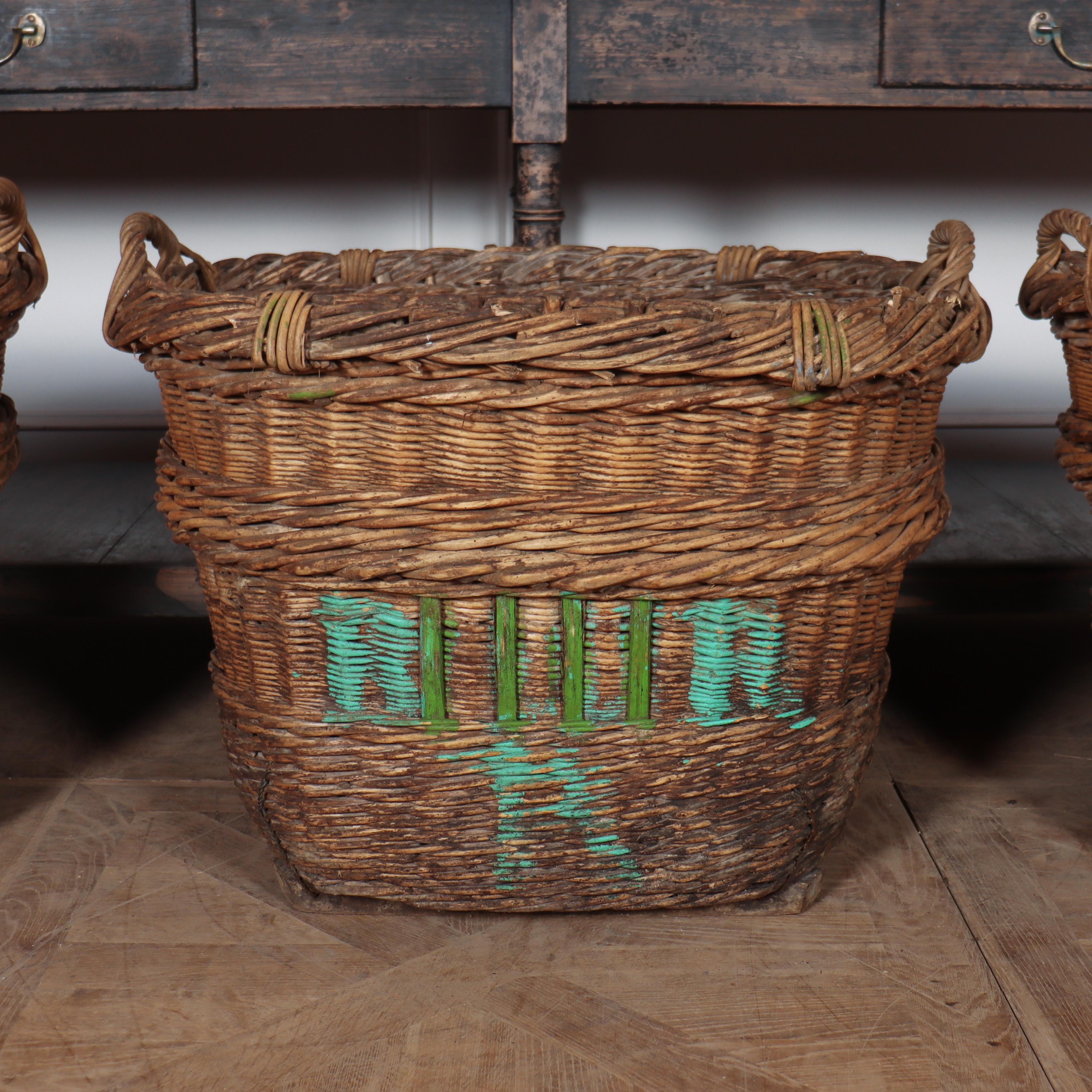 Collection of Champagne Grape Baskets For Sale 1