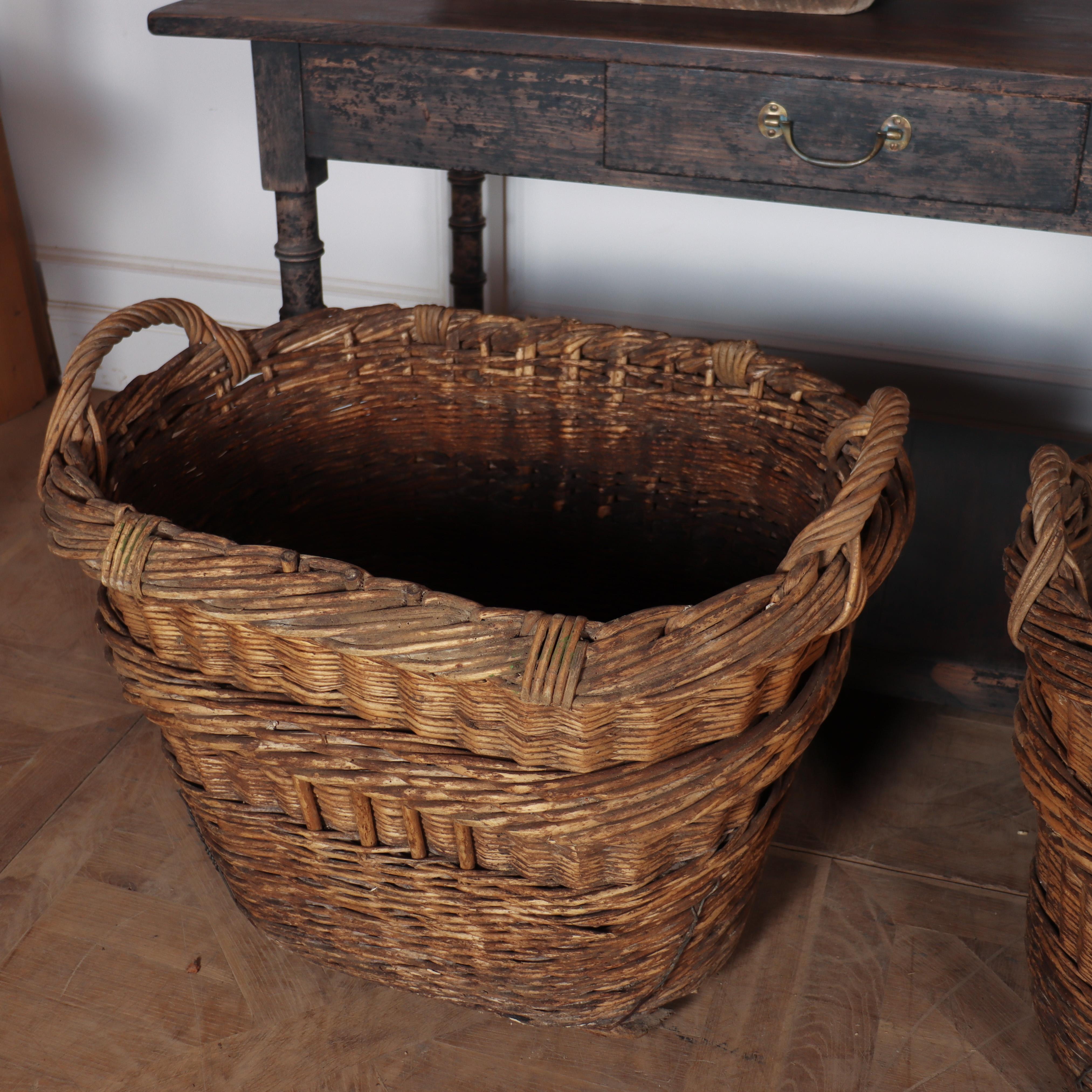 Collection of Champagne Grape Baskets For Sale 4