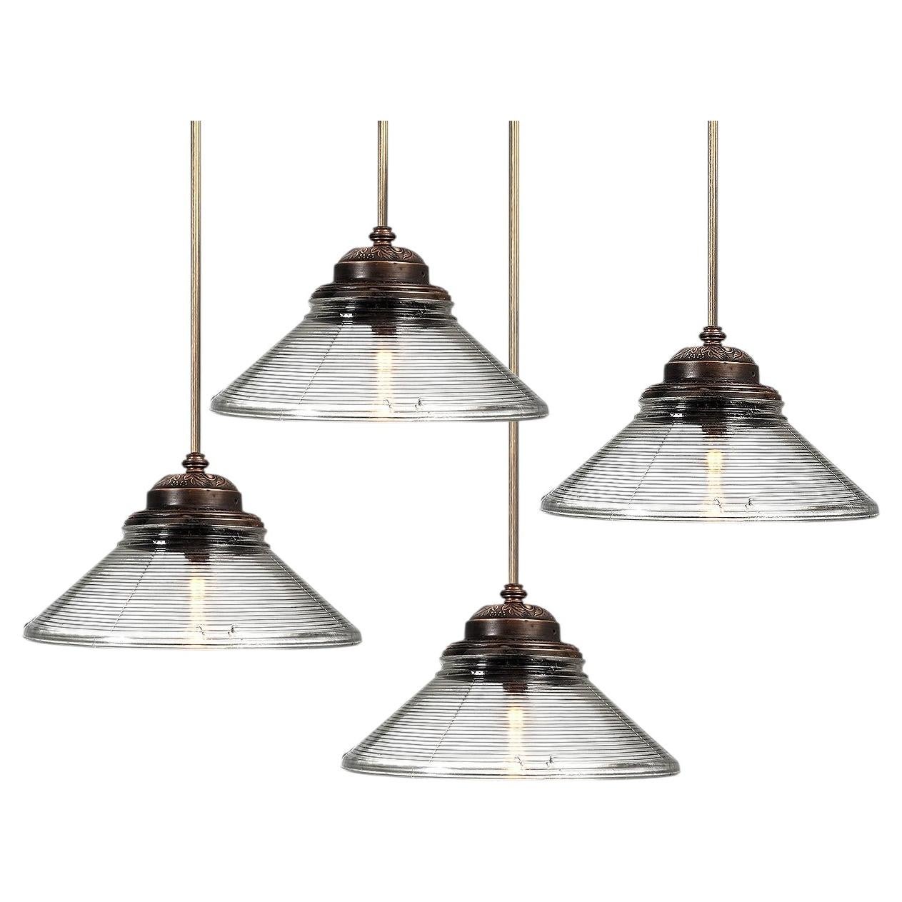 Collection of Cone Prismatic Pendents