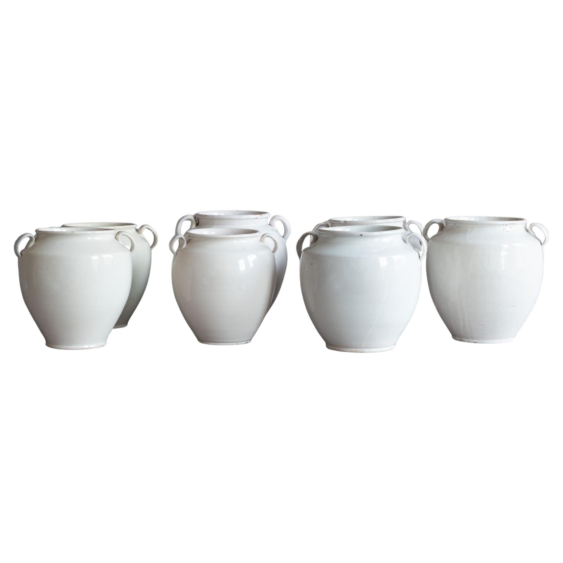 Collection of Confit Pots For Sale