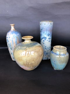Collection of Crystalline Glazed Ceramics