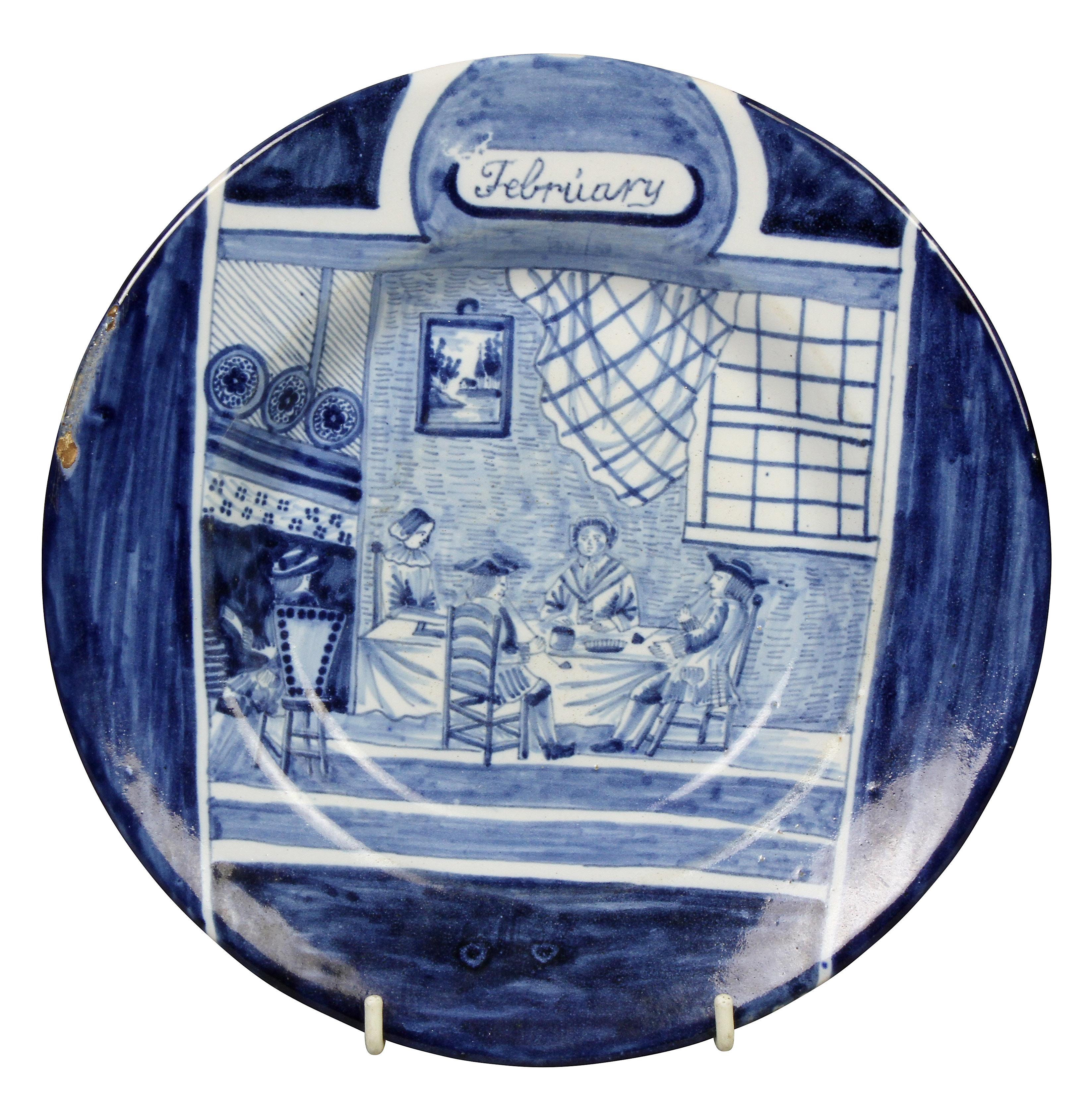 delft collection plates