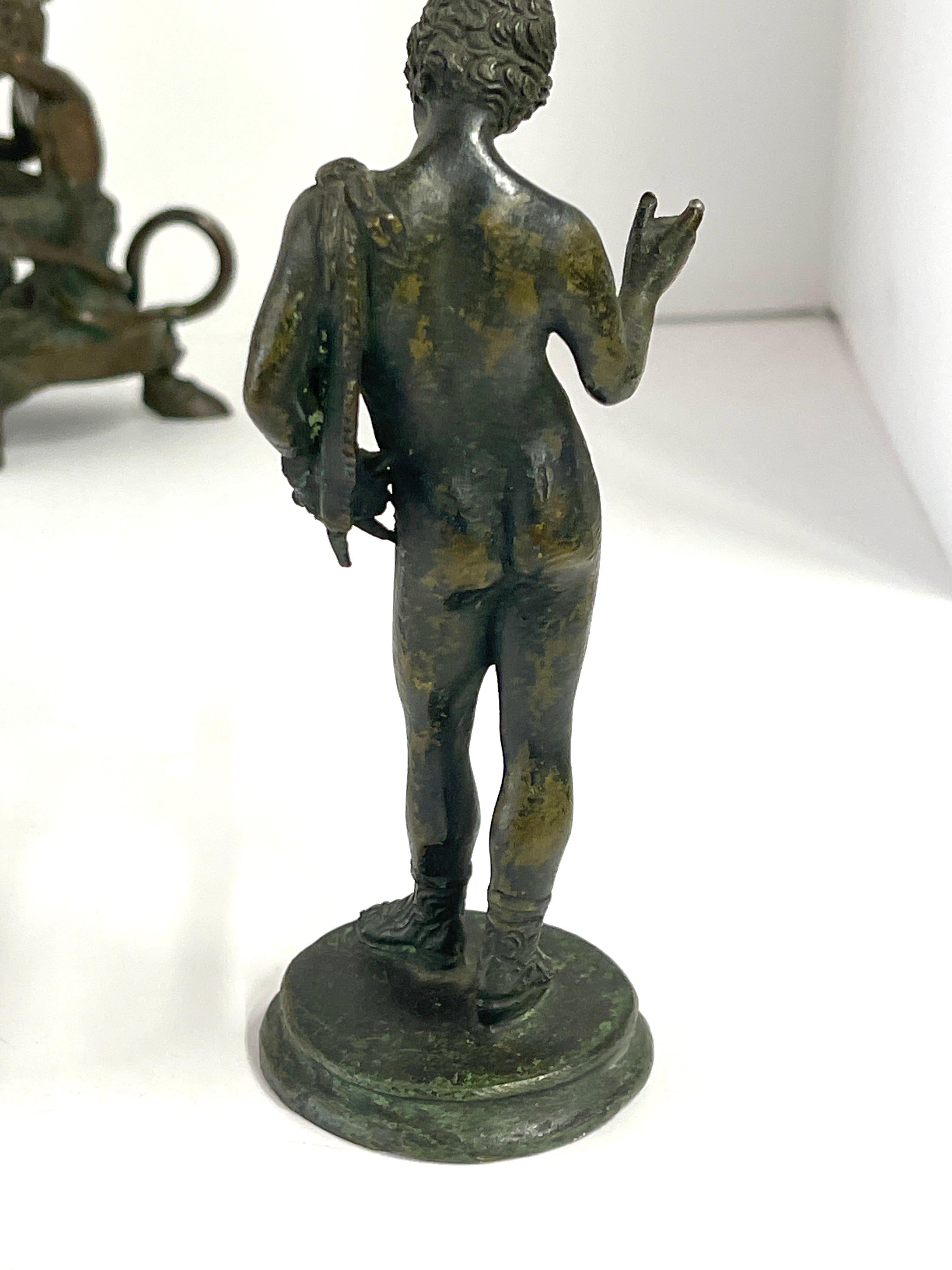 20th Century Collection of Diminutive Grand Tour Bronzes