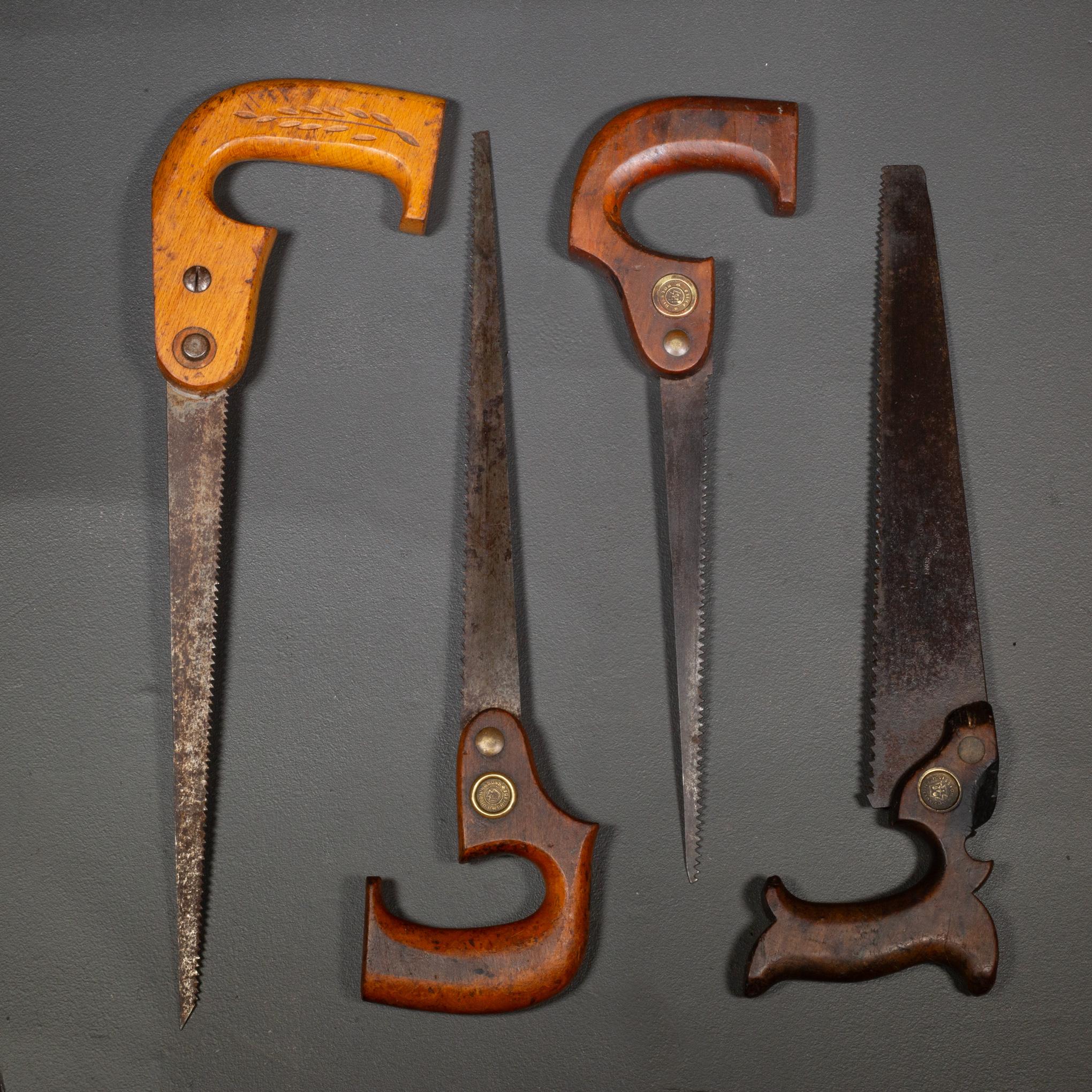 Industrial Collection of Disston and Sons Keyhole Saws c.1896-1917